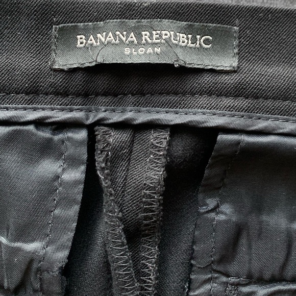 Banana Republic Sloan pants (legging style) black - Picture 6 of 10